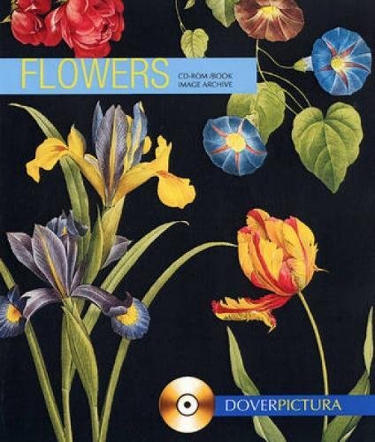 Stock image for Flowers: CD Rom/Book Image Archive for sale by Jason Books