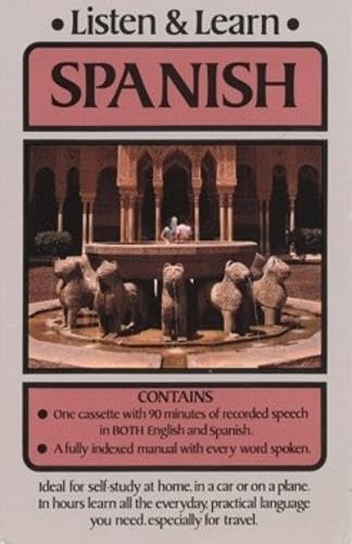 9780486999180: Dover's Listen and Learn Spanish (Includes Single Cassette and Booklet)