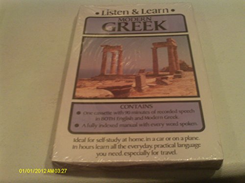 Listen and Learn Modern Greek