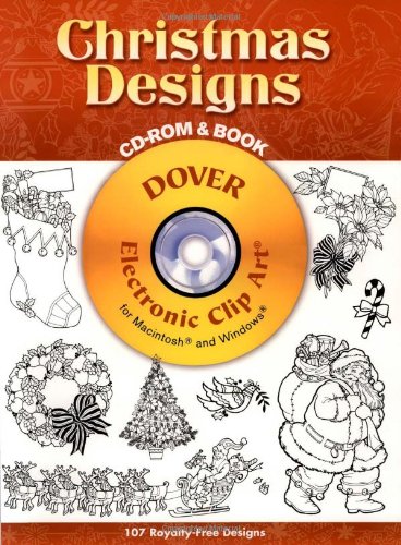 Stock image for Christmas Designs CD-ROM and Book [With Electronic Clip Art for Macintosh and Windows] for sale by ThriftBooks-Dallas