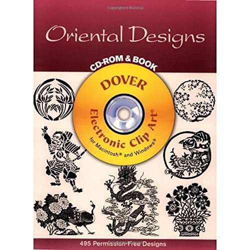 Stock image for Oriental Designs CD-ROM and Book (Dover Electronic Clip Art) for sale by Discover Books
