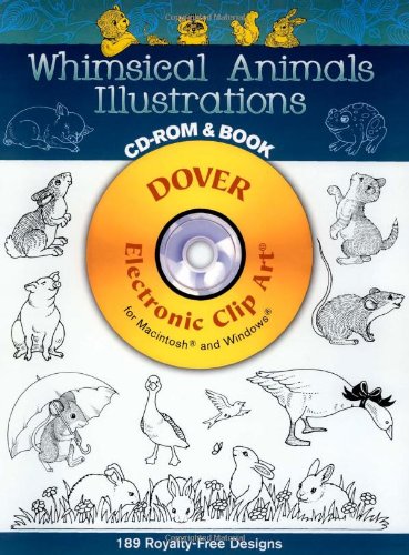 9780486999739: Whimsical Animals Illustrations