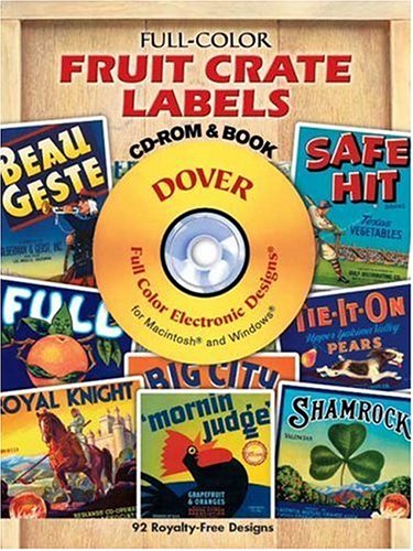Beispielbild fr Full-Color Fruit Crate Labels zum Verkauf von Better World Books