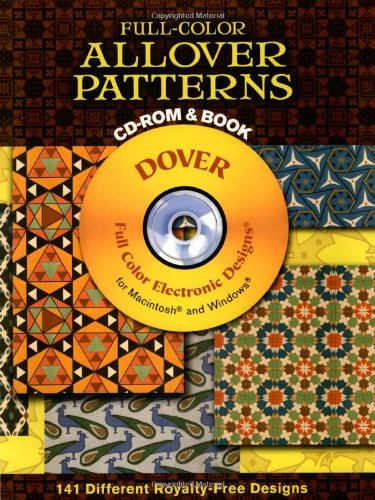 Stock image for Full-Color Allover Patterns CD-ROM and Book for sale by ThriftBooks-Atlanta