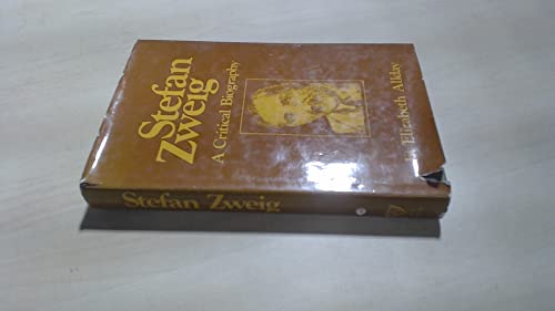 9780491000093: Stefan Zweig: A critical biography