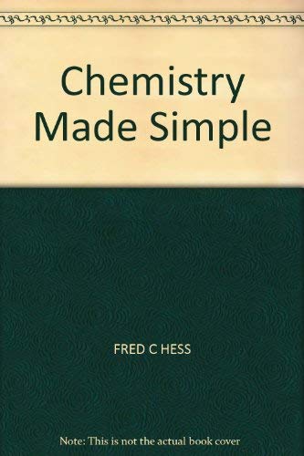 Beispielbild fr Chemistry Made Simple zum Verkauf von AwesomeBooks