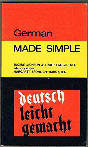 Beispielbild fr German (Made Simple Books) zum Verkauf von Books Unplugged