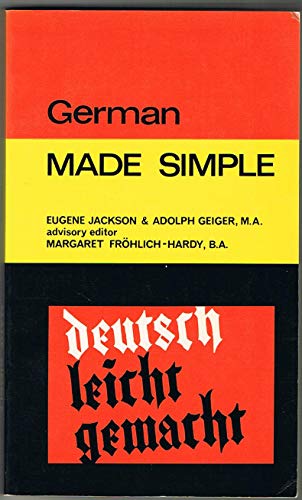 9780491006507: German (Made Simple Books)