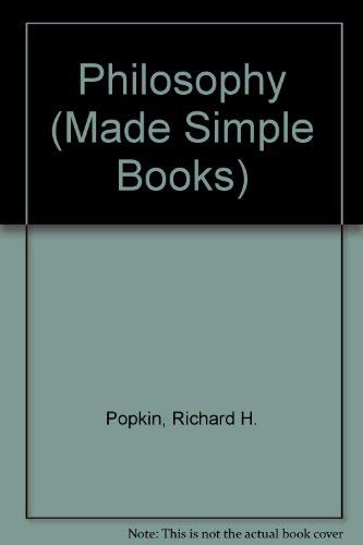 Imagen de archivo de Philosophy (Made Simple Books) a la venta por WorldofBooks