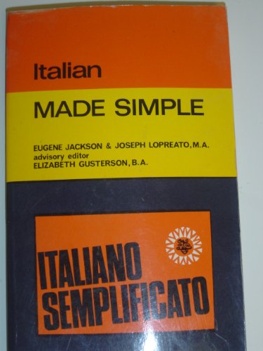 Stock image for Italian (Made Simple Books) for sale by AwesomeBooks