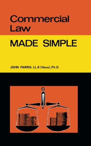 Stock image for Commercial Law: Made Simple (Made Simple Books) for sale by Goldstone Books
