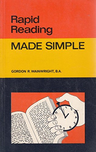 Imagen de archivo de Rapid Reading Made Simple a la venta por Merandja Books