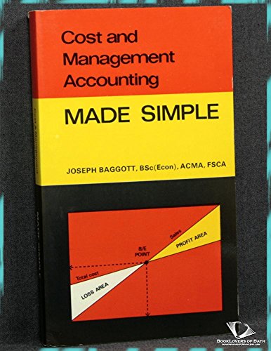 Beispielbild fr Cost and Management Accounting Made Simple (Made Simple Books) zum Verkauf von WorldofBooks