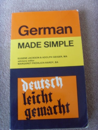 Imagen de archivo de German (Made Simple Books) a la venta por ThriftBooks-Atlanta