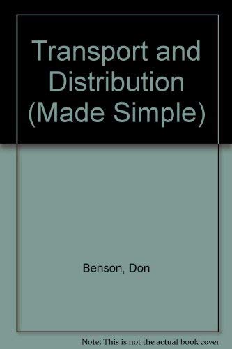 9780491016742: Transport and Distribution (Made Simple S.)