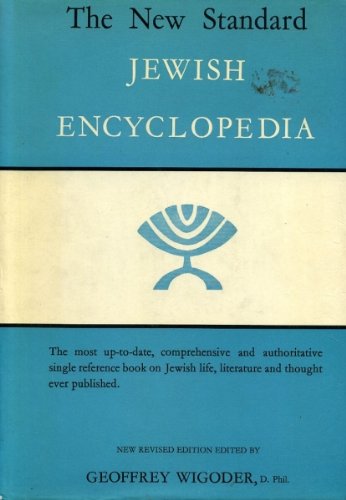 9780491017275: THE NEW STANDARD JEWISH ENCYCLOPEDIA