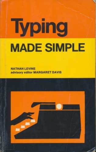 Imagen de archivo de Typing Made Simple a la venta por Better World Books Ltd