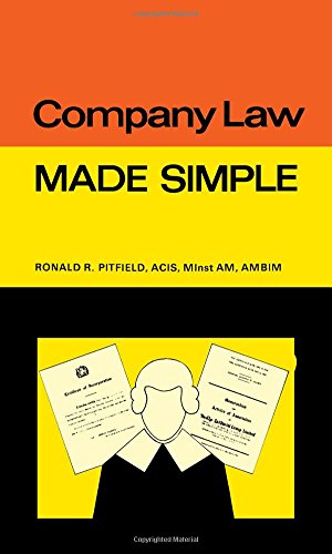 Beispielbild fr Company Law Made Simple zum Verkauf von WorldofBooks