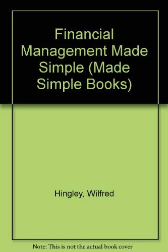 Stock image for Financial Management Made Simple (Made Simple Books) for sale by Wonder Book