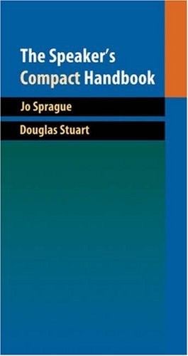 Beispielbild fr Cengage Advantage Books: The Speaker  s Compact Handbook (with SpeechBu zum Verkauf von Hawking Books