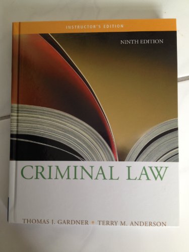 9780495000471: IE Criminal Law 9e