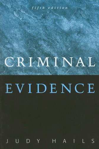 Stock image for Criminal Evidence for sale by BooksRun