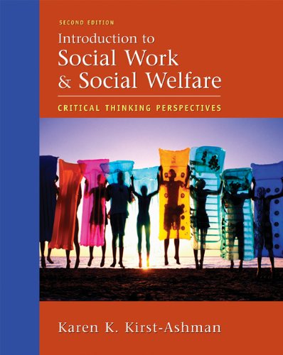 9780495002444: Introduction to Social Work and Social Welfare: Critical Thinking Perspectives