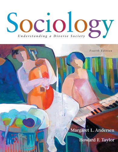 Imagen de archivo de Sociology : Understanding a Diverse Society a la venta por Better World Books