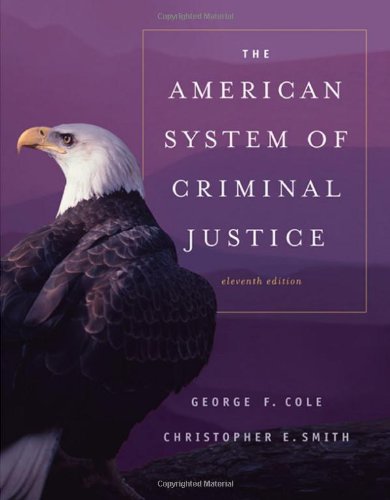9780495006015: The American System of Criminal Justice