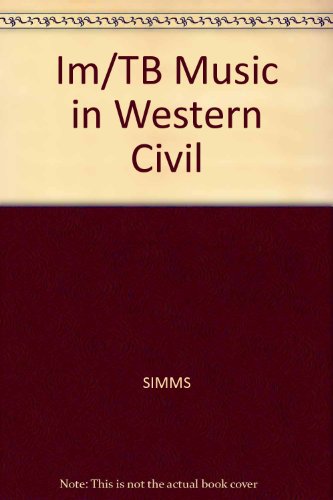 Stock image for Im/TB Music in Western Civil for sale by BookHolders