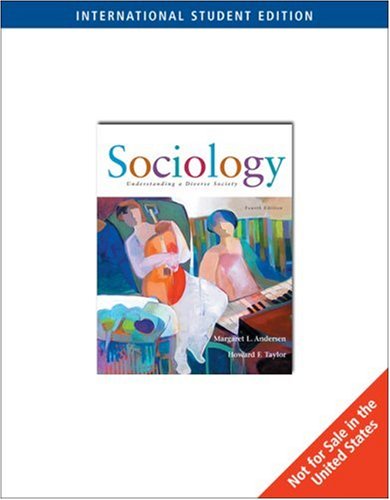 Stock image for Sociology: Understanding A Diverse Society: With Infotrac,4/E Ise for sale by Basi6 International