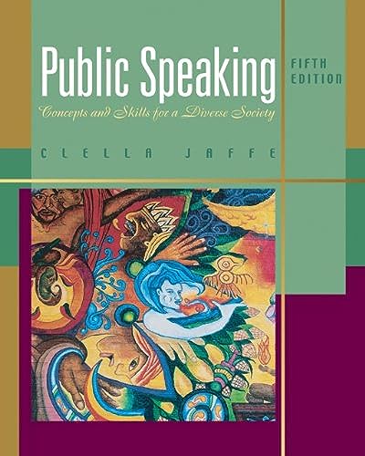 Imagen de archivo de Public Speaking: Concepts and Skills for a Diverse Society (Wadsworth Series in Communication Studies) a la venta por HPB-Red