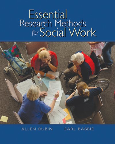 Imagen de archivo de Essential Research Methods for Social Work (Available Titles CengageNOW) a la venta por KuleliBooks