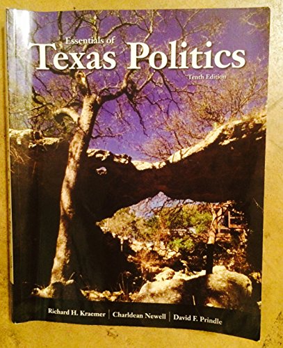 Beispielbild fr Essentials of Texas Politics zum Verkauf von Wrigley Books