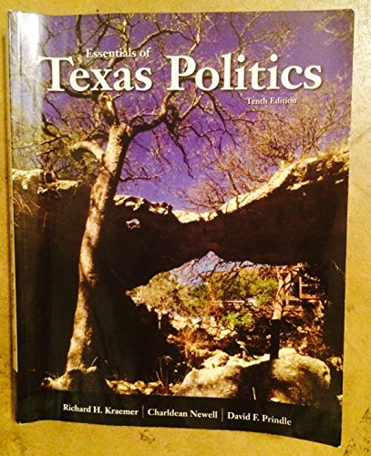 Stock image for Essentials of Texas Politics for sale by Wonder Book