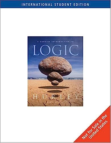 9780495006978: A Concise Introduction to Logic