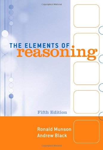 Imagen de archivo de The Elements of Reasoning a la venta por SecondSale