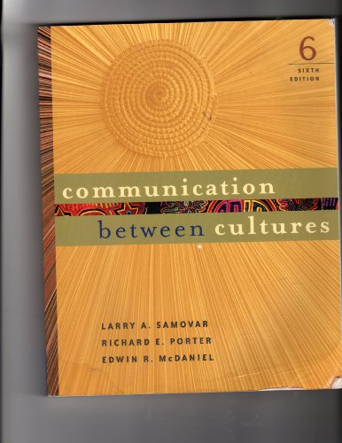 Stock image for Communication Between Cultures (Available Titles CengageNOW) for sale by Wonder Book