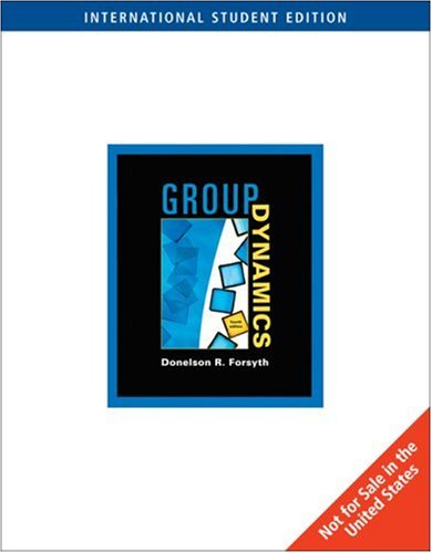 Immagine dell'editore per Group Dynamics, International Edition (Ise) venduto da ThriftBooks-Dallas