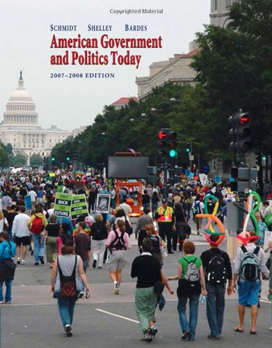 Imagen de archivo de American Government and Politics Today, 2007-2008 (Available Titles CengageNOW) a la venta por Wrigley Books