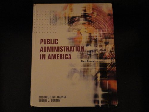 Stock image for Public Administration in America for sale by ThriftBooks-Dallas