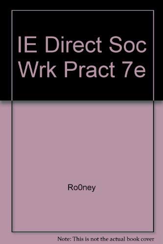 9780495008552: IE Direct Soc Wrk Pract 7e