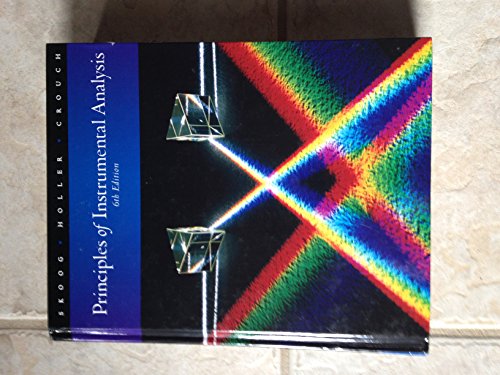 Beispielbild fr Principles of Instrumental Analysis zum Verkauf von New Legacy Books