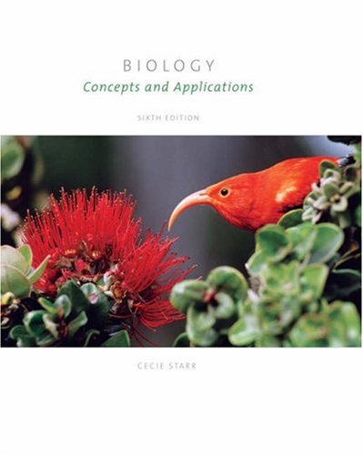 Biology With Infotrac: Concepts And Applications (9780495012962) by Starr, Cecie