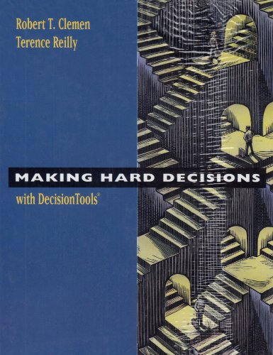Beispielbild fr Making Hard Decisions with Decision Tools Suite Update Edition zum Verkauf von Wonder Book