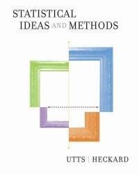 9780495015956: Statistical Ideas and Methods (Book & CD-ROM)