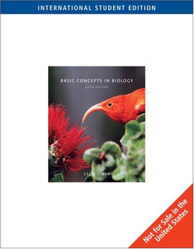 Stock image for Basic Concepts In Biology 6/E Ise for sale by Kanic Books
