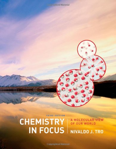 Beispielbild fr Chemistry in Focus : A Molecular View of Our World zum Verkauf von Better World Books