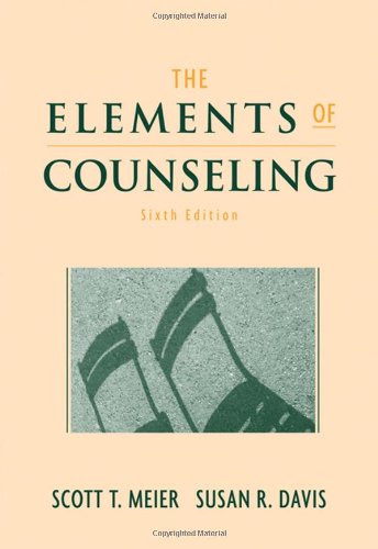 Beispielbild fr Elements of Counseling zum Verkauf von Better World Books