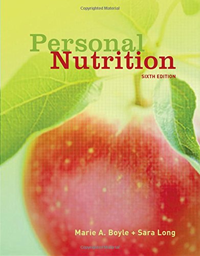 9780495019343: WITH Instant Access 1pass Student Book Companion Web Site AND Infotrac (Personal Nutrition)